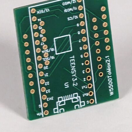 W5500ToMax2 Ethernet interface PCB